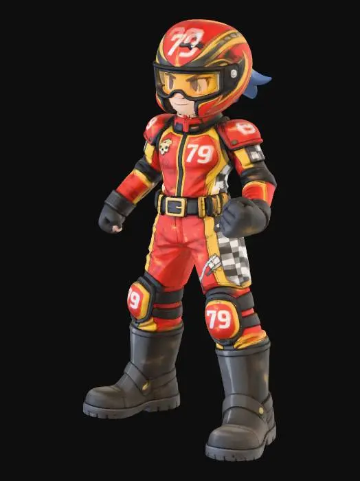 3D model for Stompra (Demolition Derby Racer)