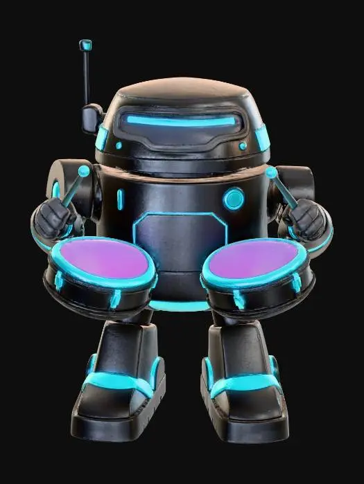 3D model for Coreling-MU-1 — Rhythm Unit