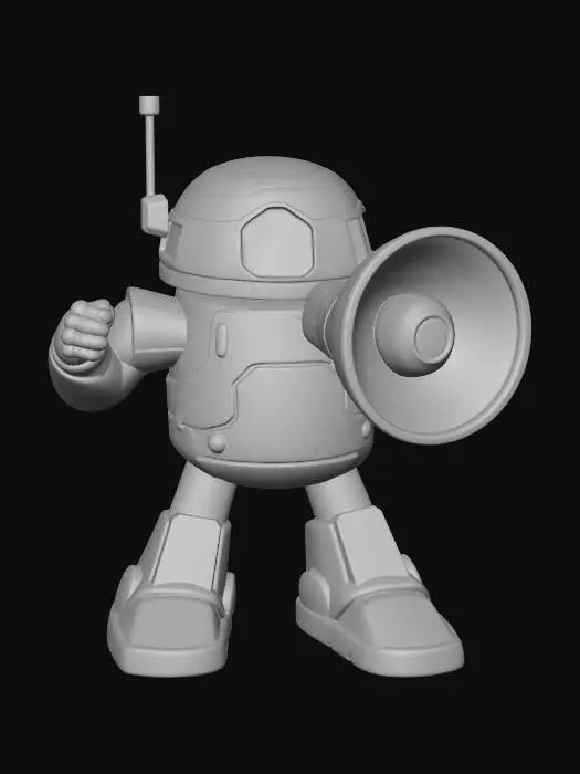 3D model for Coreling-MU-4 — Vocal / Hype Unit