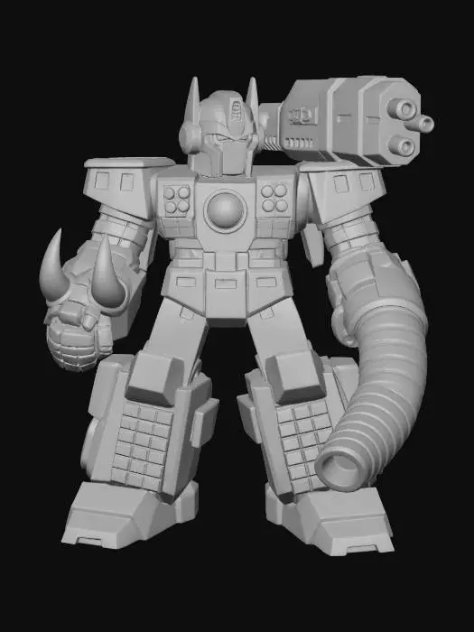 3D model for Omega Prime Armor Tusk Mode