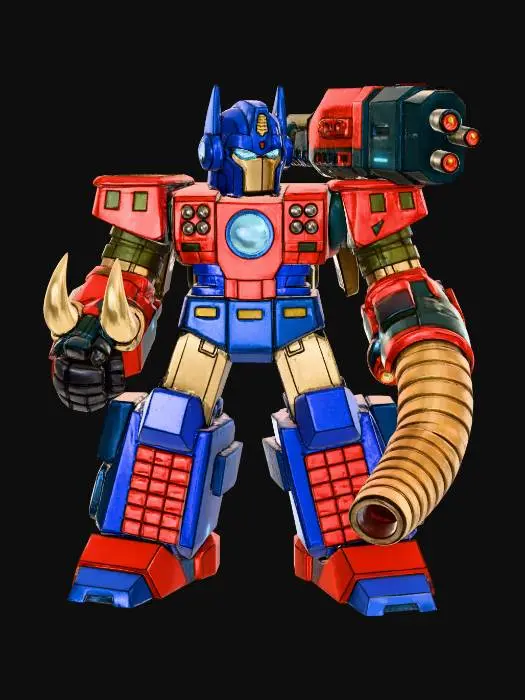 3D model for Omega Prime Armor Tusk Mode