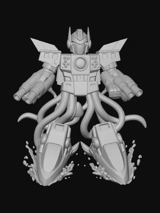 3D model for Omega Prime High-Speed Aqua Mode