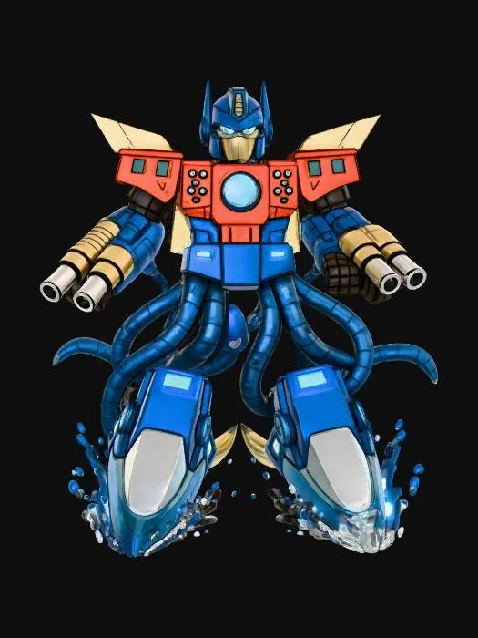 3D model for Omega Prime High-Speed Aqua Mode