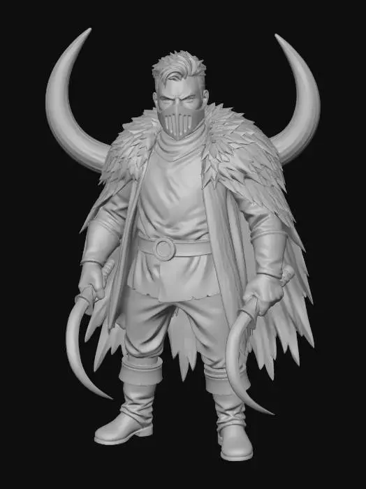 3D model for Donovan Maxion Justice