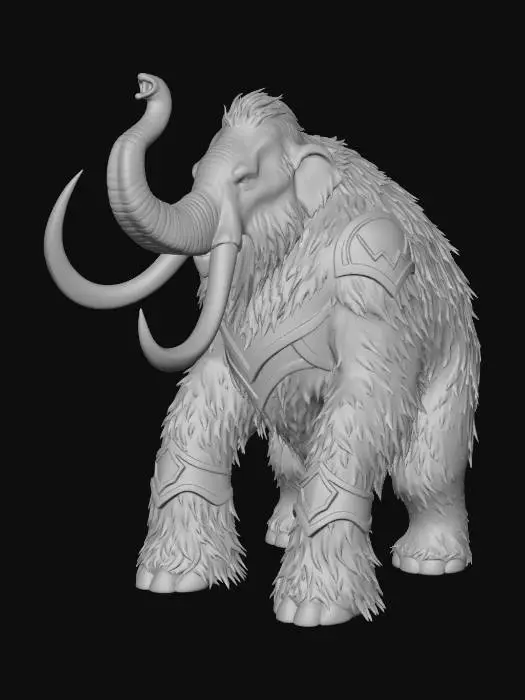 3D model for Donovan Maxion Justice (Mammoth Form)