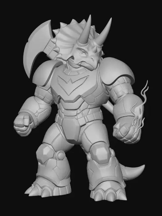 3D model for Magma-Horn