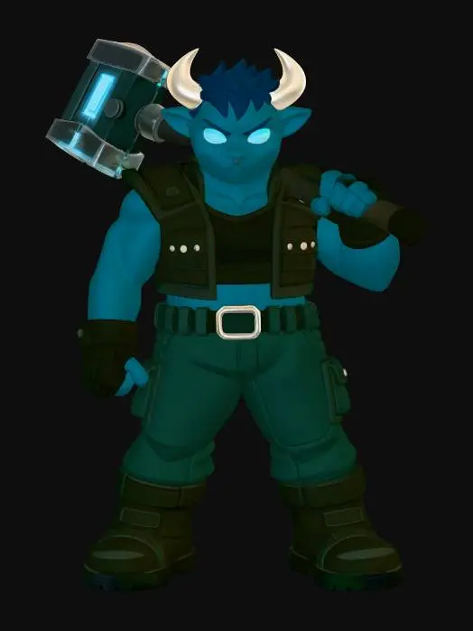 3D model for Kade Steelhorn