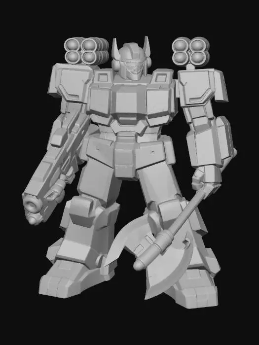 3D model for Magnum Knightstar