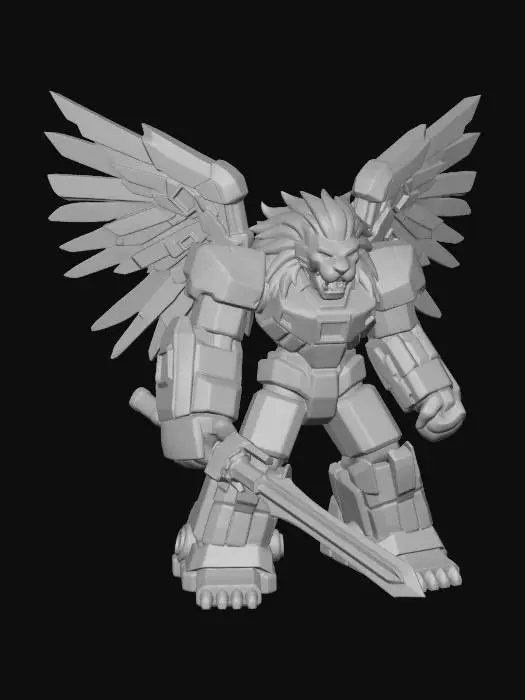 3D model for Lionwing