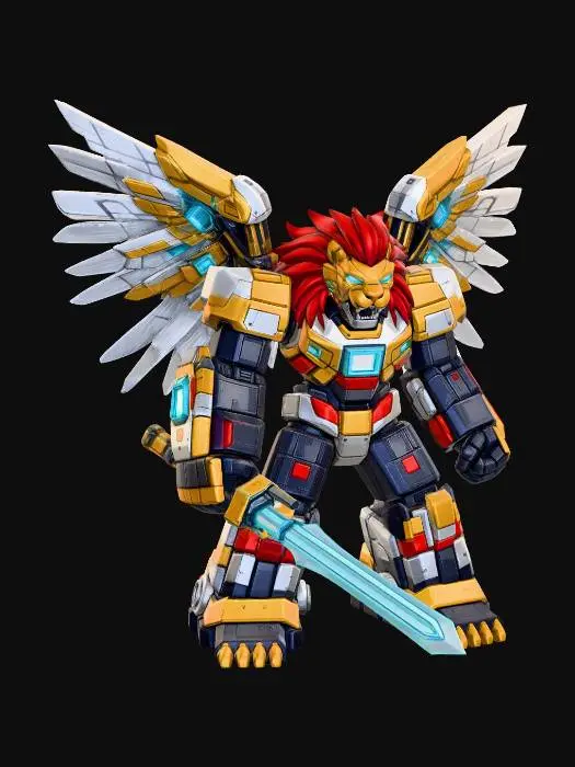 3D model for Lionwing