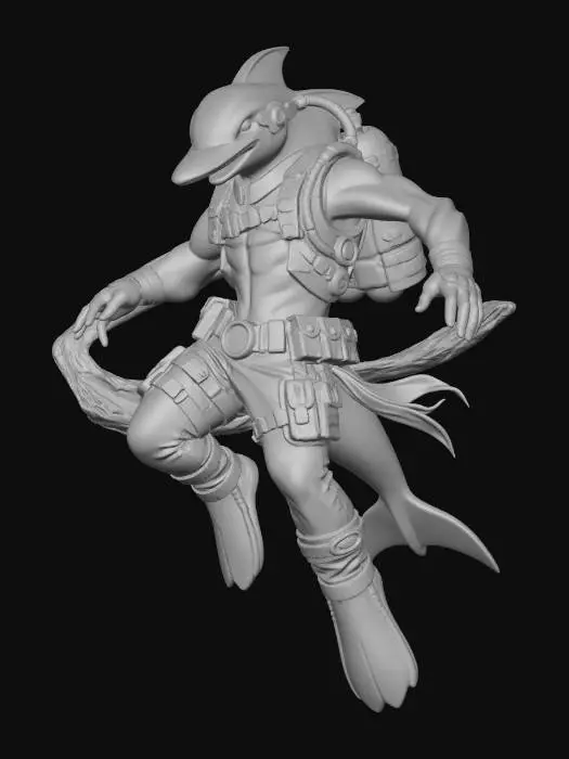 3D model for Dolph Dive