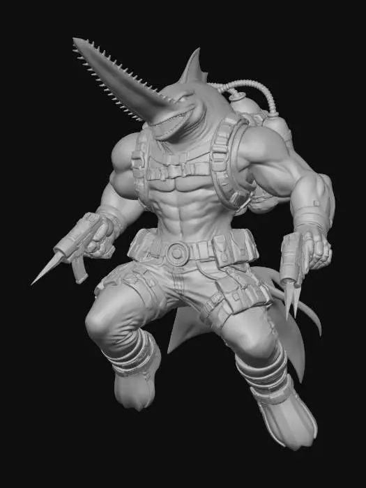 3D model for Sawtooth Surge