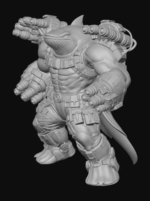 3D model for Whale Tallion