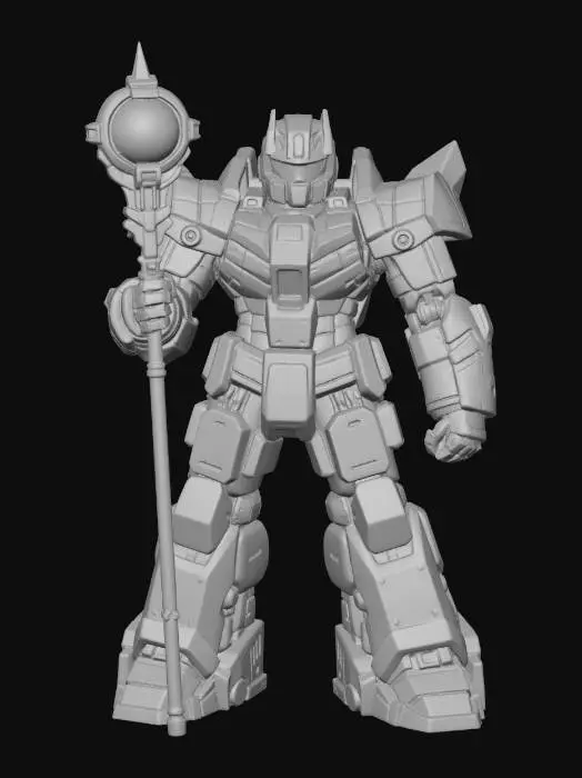 3D model for GrandMaster Dravokir