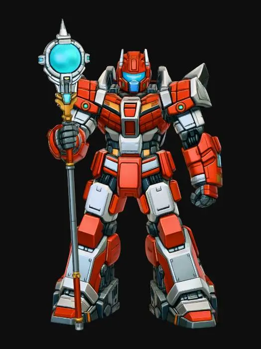 3D model for GrandMaster Dravokir