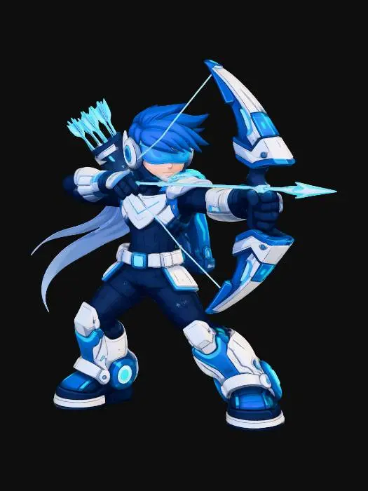 3D model for Archer Boy