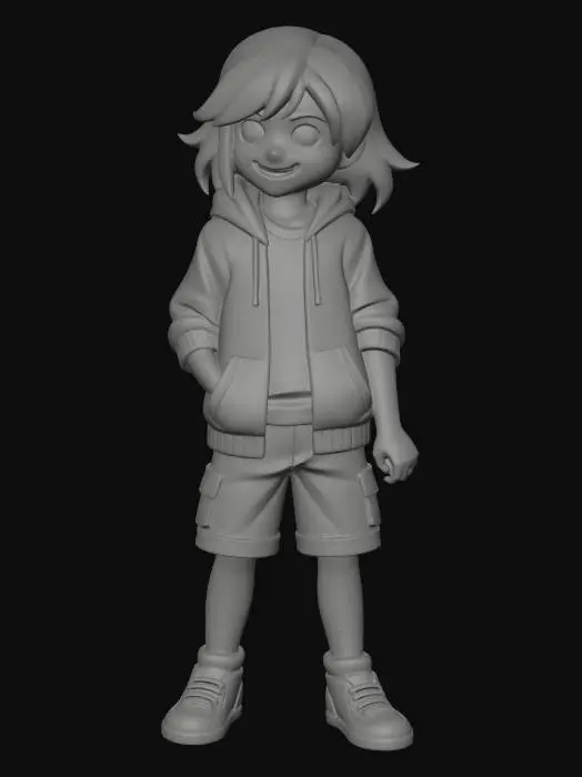 3D model for Young Sable