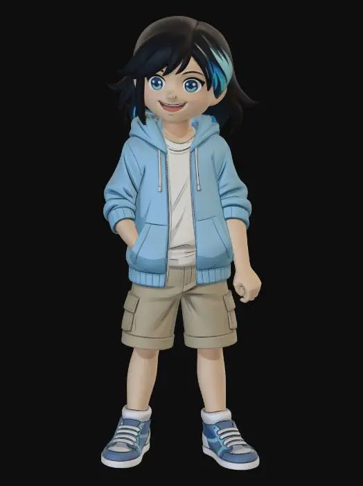 3D model for Young Sable