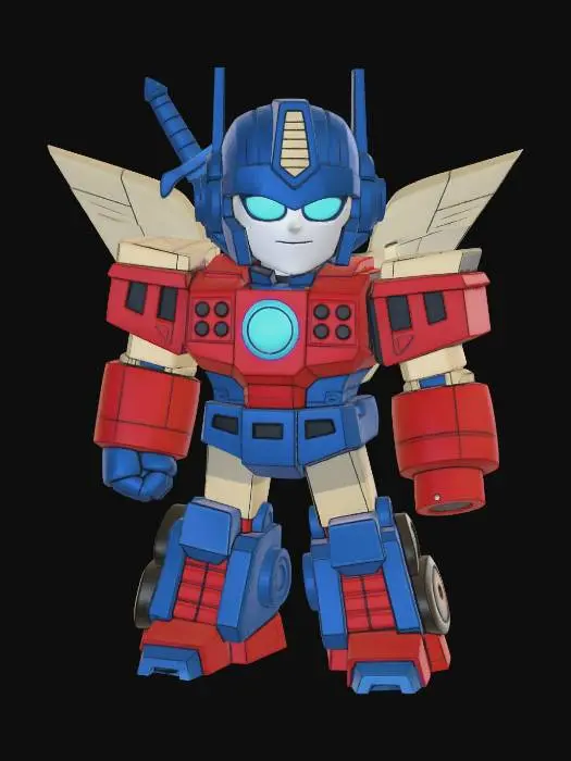 3D model for Young Omega Prime
