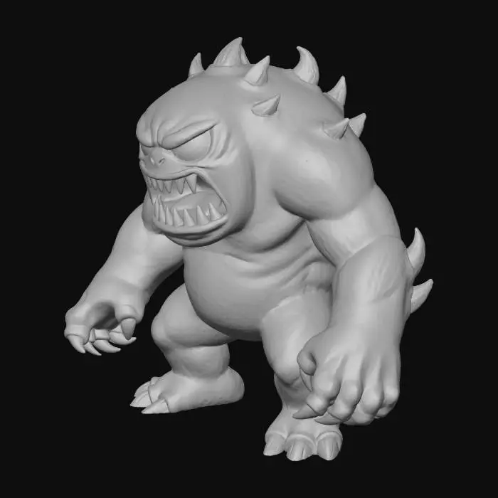 3D model for Alien Beast