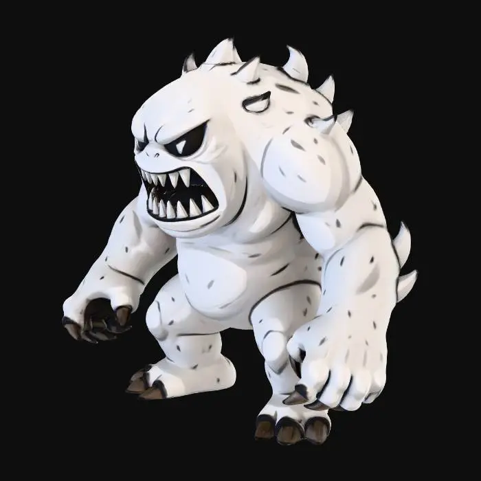 3D model for Alien Beast