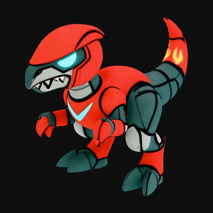 3D model for Raptoria (Alt-form)