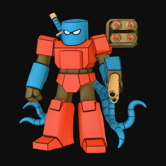 3D model for Tentacore