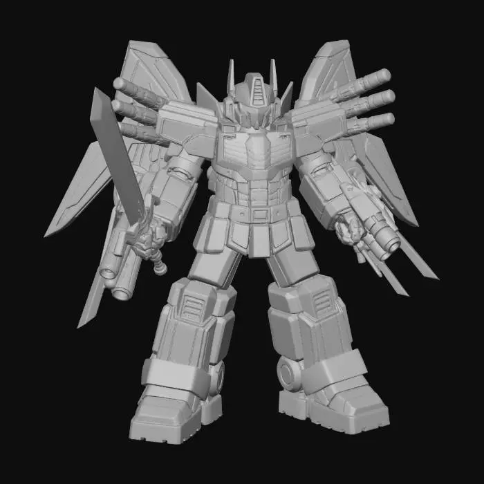 3D model for Delta Nova (Fixed)