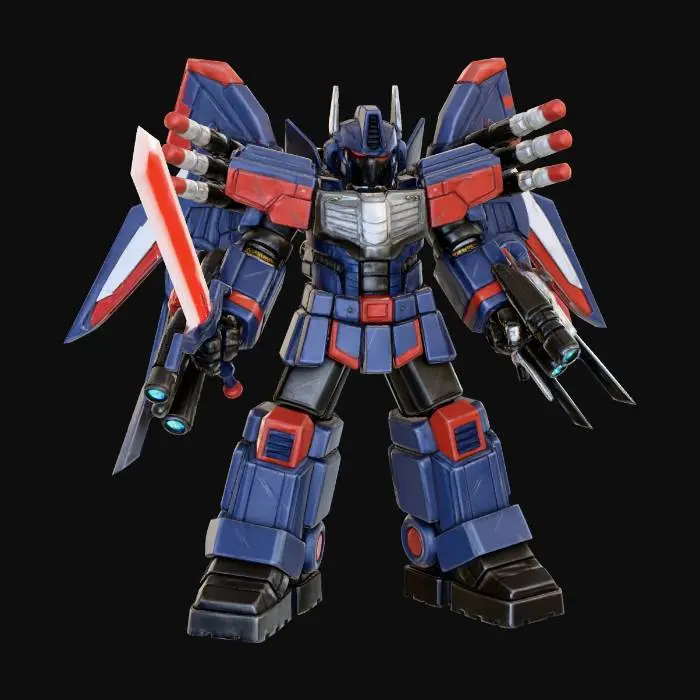 3D model for Delta Nova (Fixed)