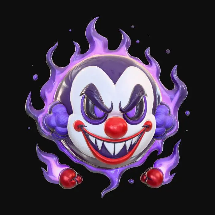 3D model for Dark Clown Ball