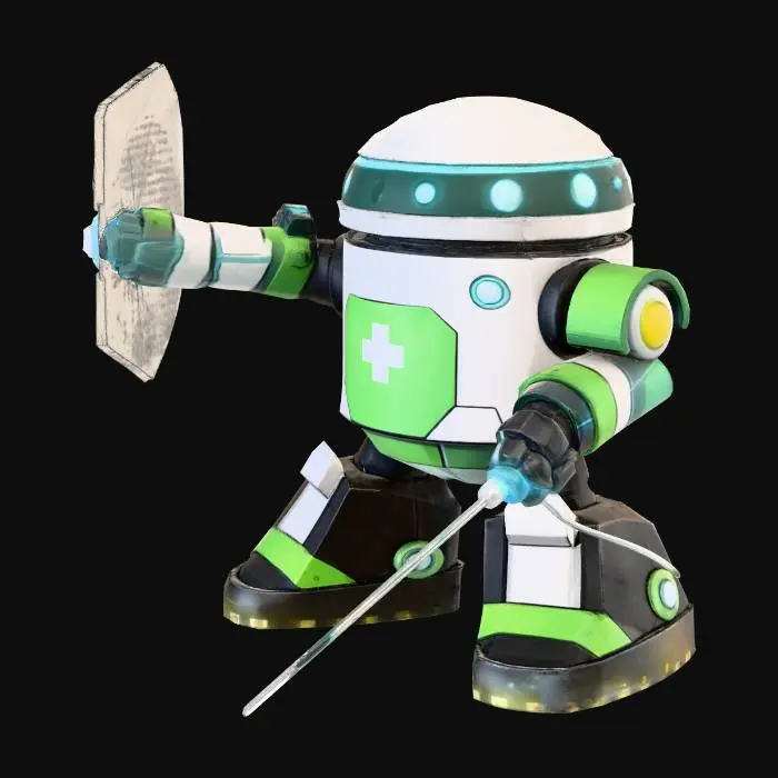 3D model for Coreling-M2 — Medic / Shield Unit