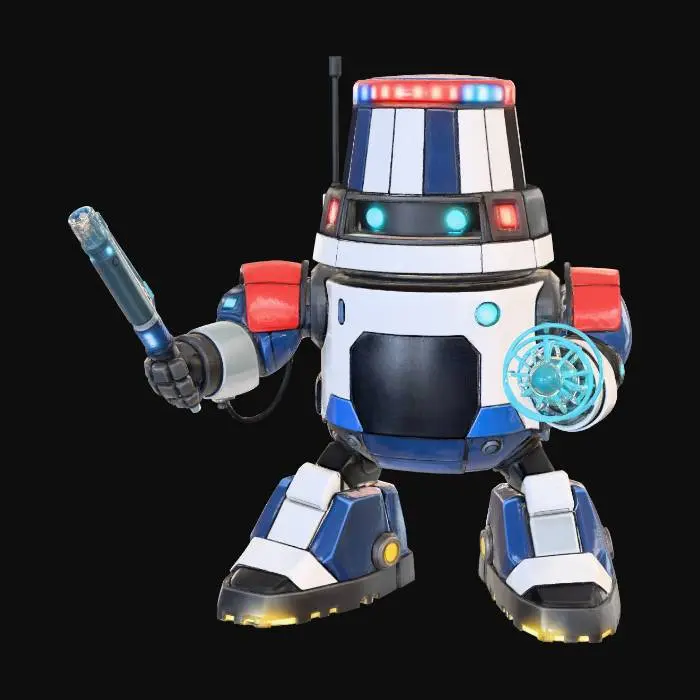 3D model for Coreling-P5 — Patrol / Law Unit