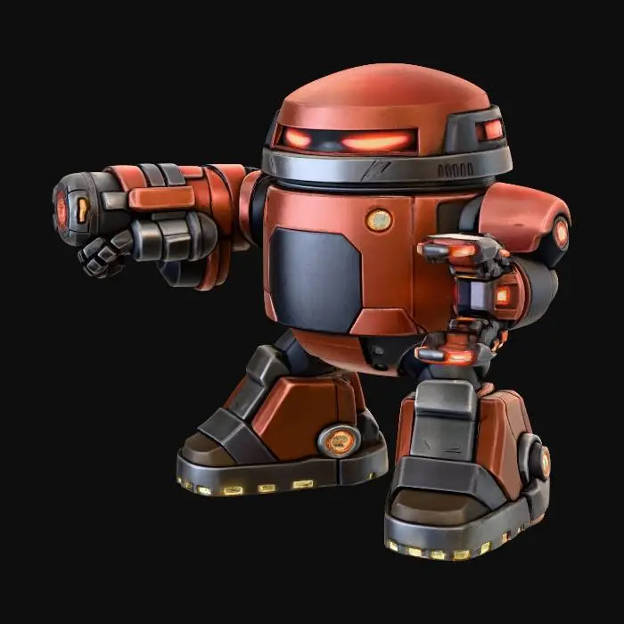 3D model for Coreling-R9 — Enforcer / Suppression Unit