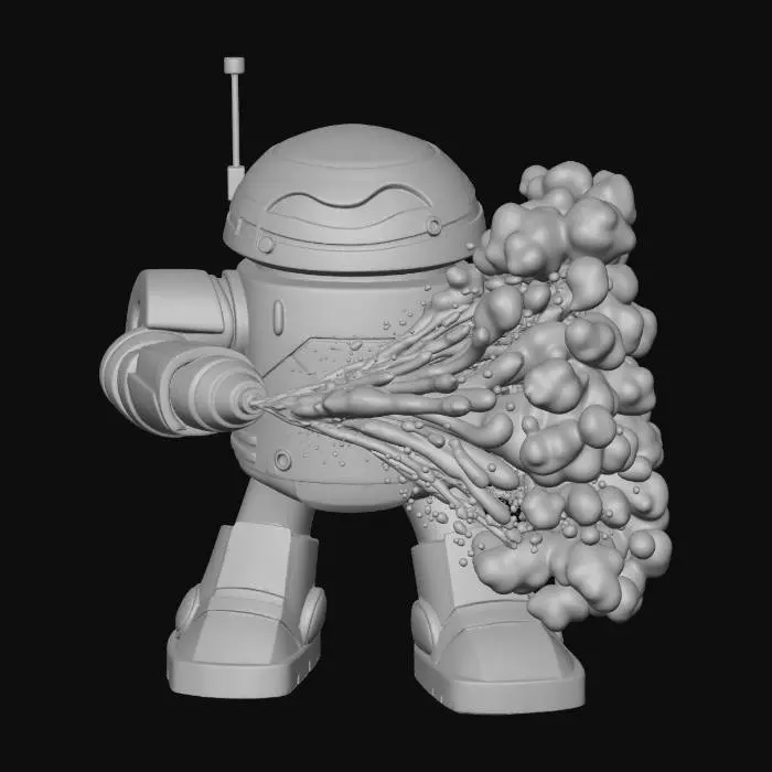 3D model for Coreling-A3 — Aqua / Coolant Unit