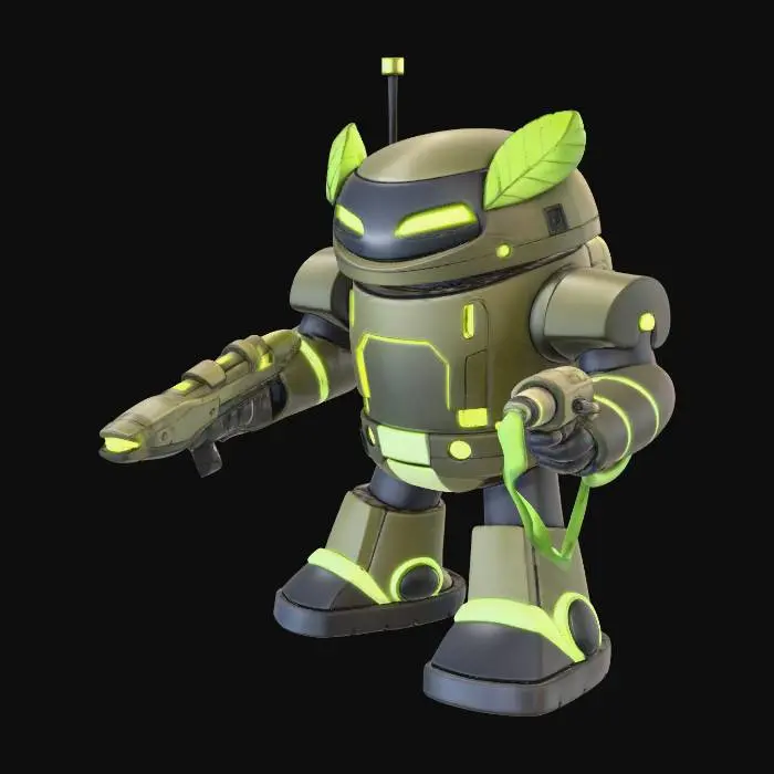 3D model for Coreling-J4 — Jungle / Recon Variant Unit