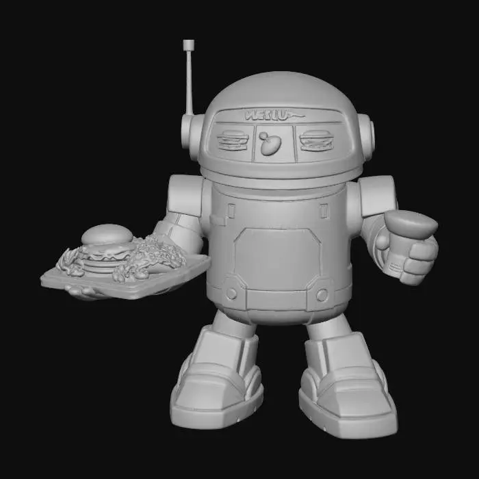 3D model for Food Server Coreling