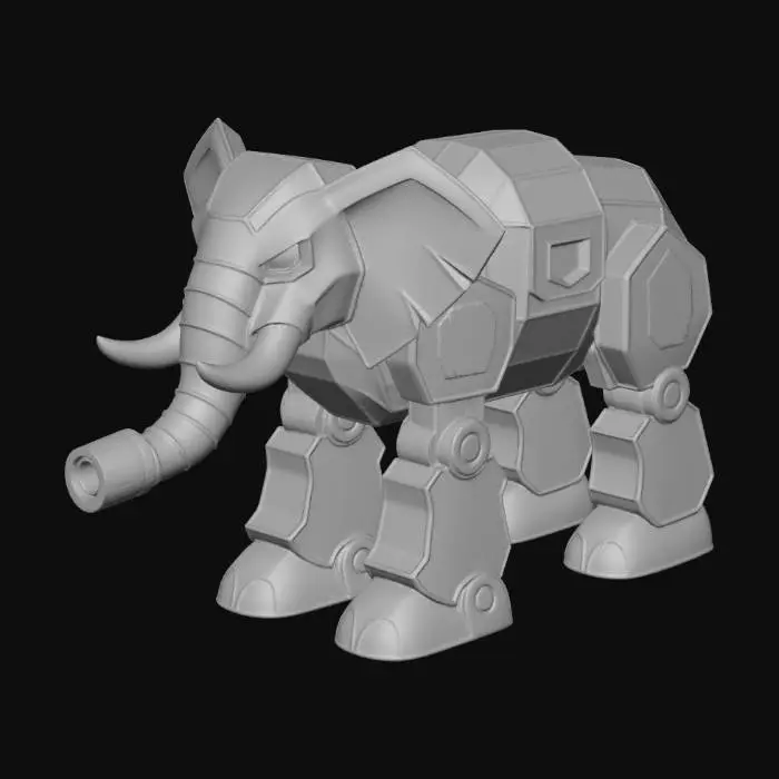 3D model for AquaPhant (Elephant Mode)