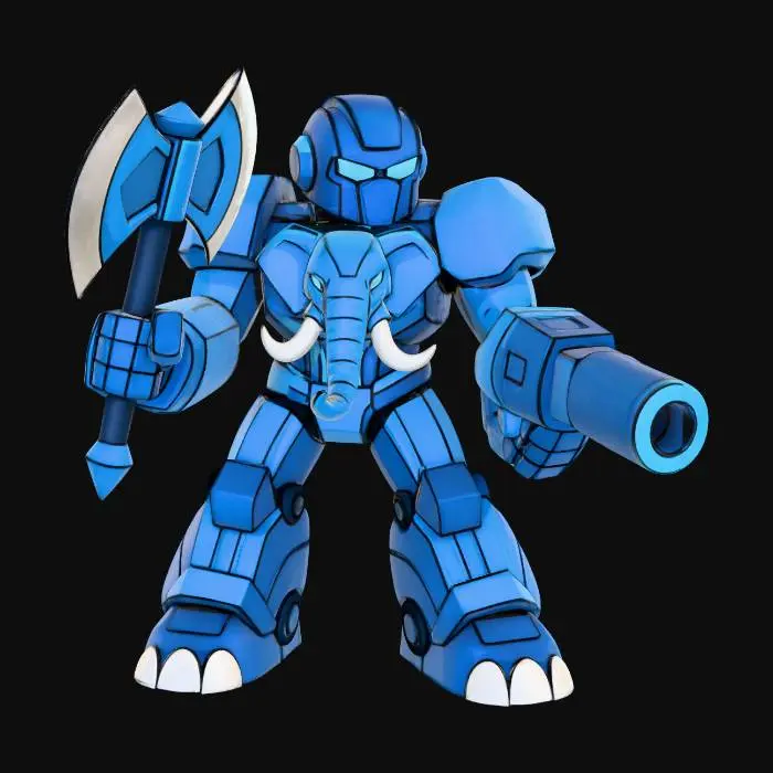 3D model for AquaPhant