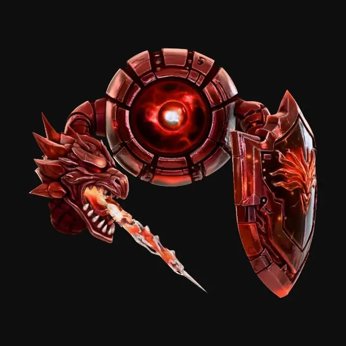 3D model for Obsidrake Core