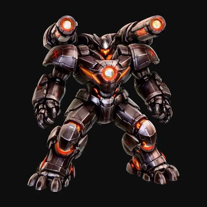 3D model for Siege Dreadbot