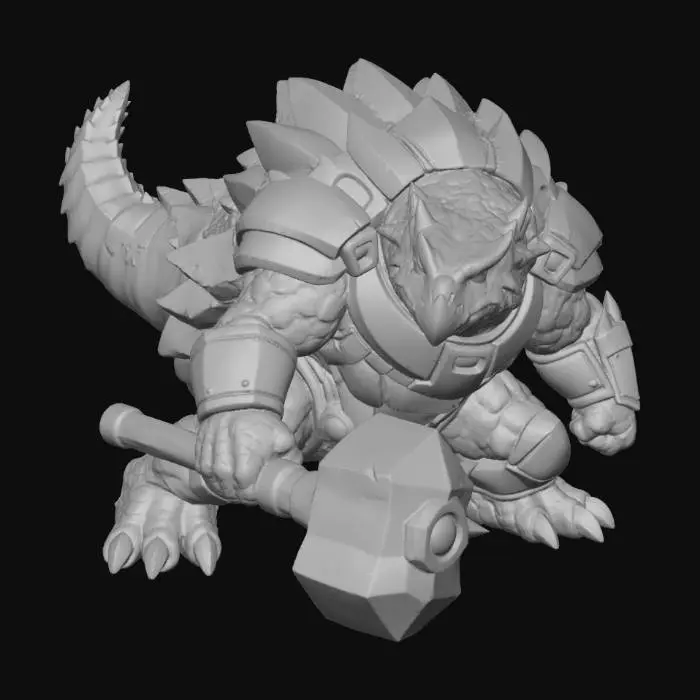 3D model for Bashkar