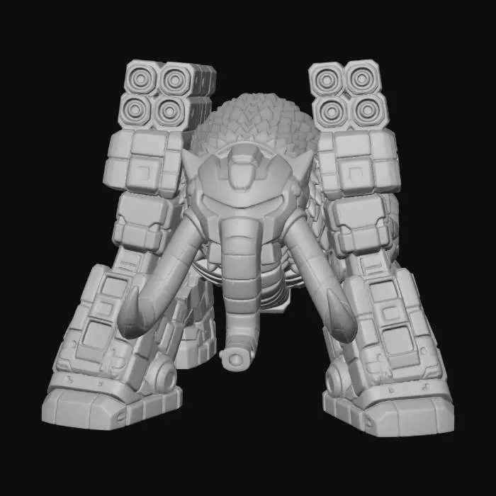 3D model for Slammoth (Mammoth Form)