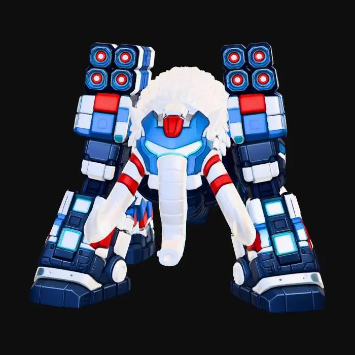 3D model for Slammoth (Mammoth Form)