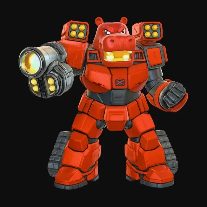 3D model for HippoTank