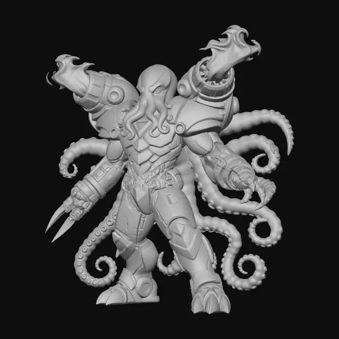 3D model for Krakeiron