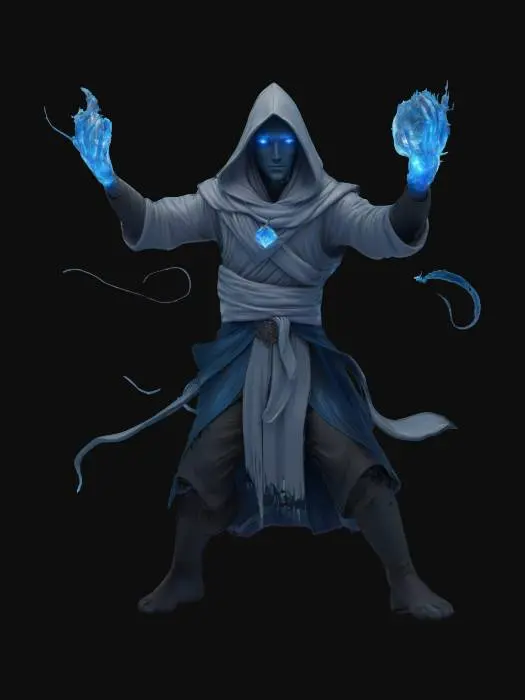 3D model for Mystic Conjurer