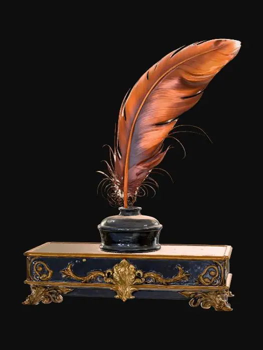 3D model for Quill Elegance