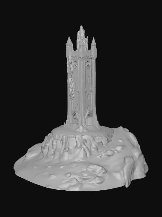 3D model for Frozen Watchtower