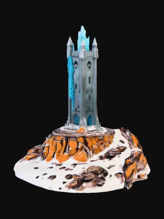 3D model for Frozen Watchtower