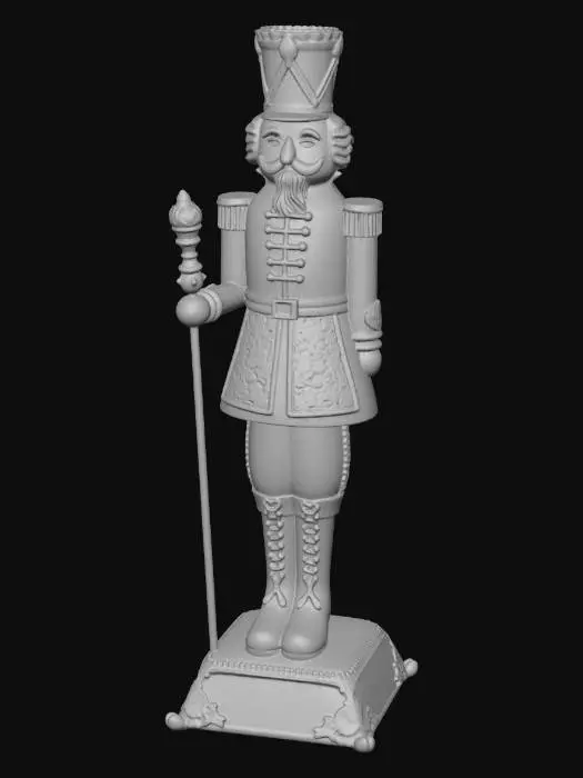 3D model for Nutcracker Statue